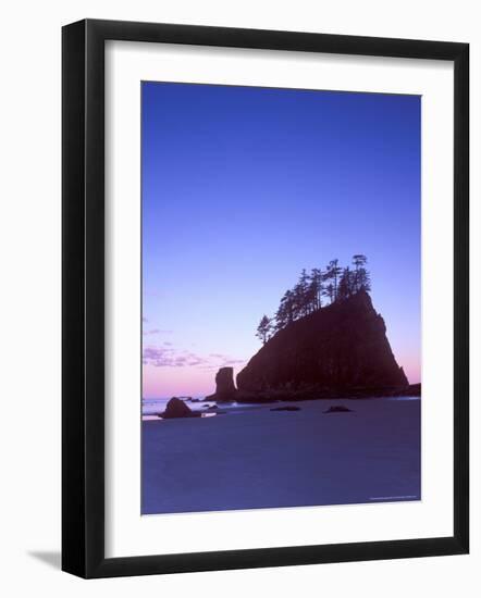 Second Beach Dawn, Olympic National Park, Washington, USA-Rob Tilley-Framed Photographic Print