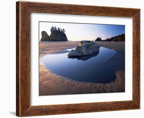 Second Beach, Olympic National Park, Unesco World Heritage Site, Washington State, USA-Colin Brynn-Framed Photographic Print