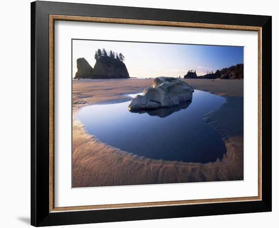 Second Beach, Olympic National Park, Unesco World Heritage Site, Washington State, USA-Colin Brynn-Framed Photographic Print