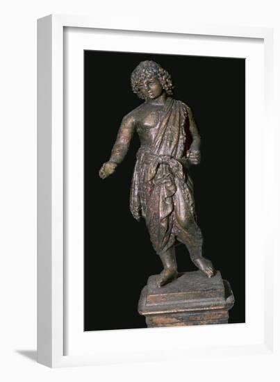 Second century statuette of Adonis-Tamuz, 2nd century. Artist: Unknown-Unknown-Framed Giclee Print