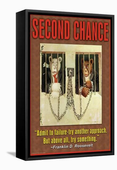 Second Chance-null-Framed Stretched Canvas