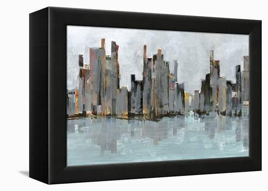 Second City I-Jarman Fagalde-Framed Stretched Canvas