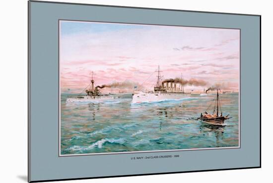 Second Class Cruisers-Werner-Mounted Art Print