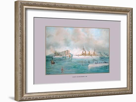 Second-Class Cruisers-Werner-Framed Art Print