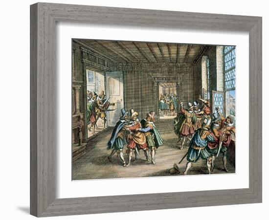 Second Defenestration of Prague, 1618-null-Framed Photographic Print