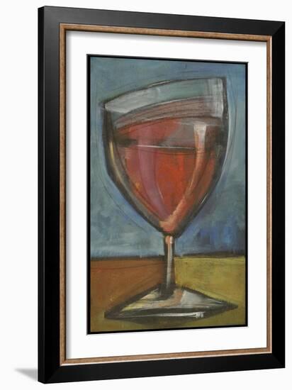 Second Glass of Red-Tim Nyberg-Framed Giclee Print