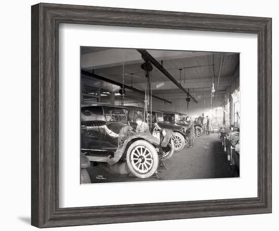 Second Hand Car Shop, 1921-Asahel Curtis-Framed Giclee Print