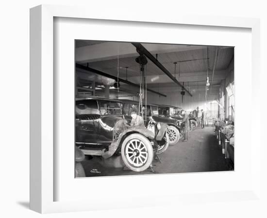 Second Hand Car Shop, 1921-Asahel Curtis-Framed Giclee Print