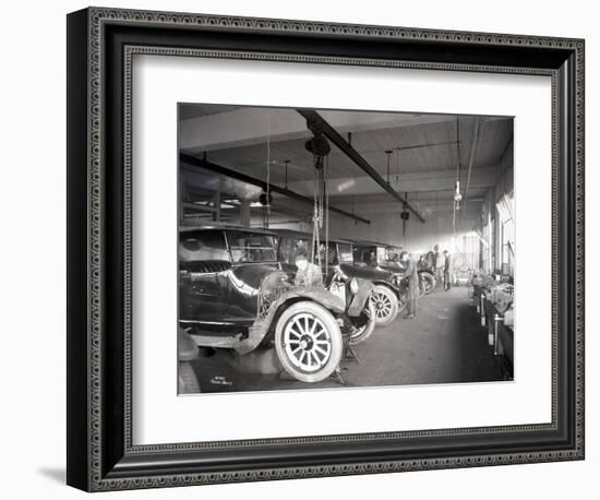 Second Hand Car Shop, 1921-Asahel Curtis-Framed Giclee Print