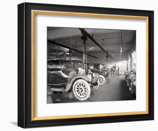 Second Hand Car Shop, 1921-Asahel Curtis-Framed Giclee Print