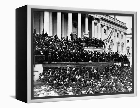 Second Inauguration of President Abraham Lincoln-null-Framed Premier Image Canvas