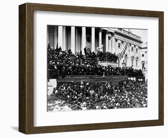 Second Inauguration of President Abraham Lincoln-null-Framed Photographic Print