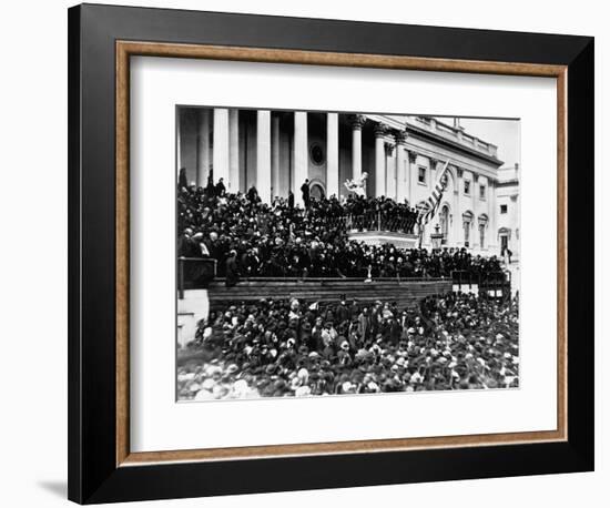 Second Inauguration of President Abraham Lincoln-null-Framed Photographic Print