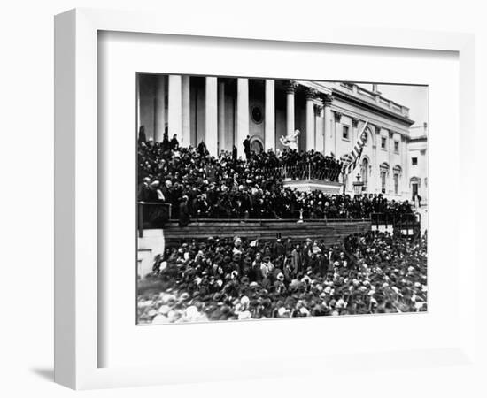 Second Inauguration of President Abraham Lincoln-null-Framed Photographic Print