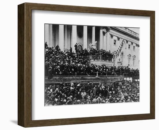 Second Inauguration of President Lincoln-null-Framed Photographic Print