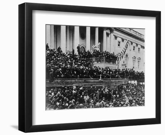 Second Inauguration of President Lincoln-null-Framed Photographic Print