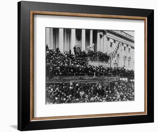 Second Inauguration of President Lincoln-null-Framed Photographic Print