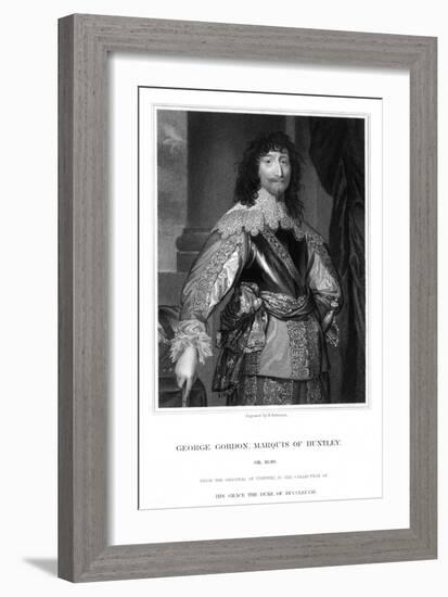 Second Marquess Huntly-Sir Anthony Van Dyck-Framed Art Print