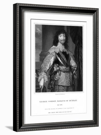 Second Marquess Huntly-Sir Anthony Van Dyck-Framed Art Print