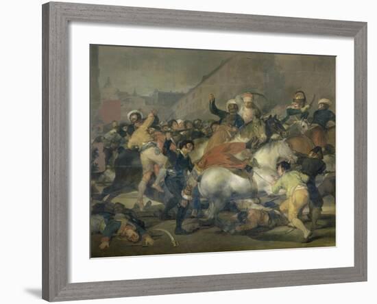 Second of May, 1808-Francisco de Goya-Framed Giclee Print