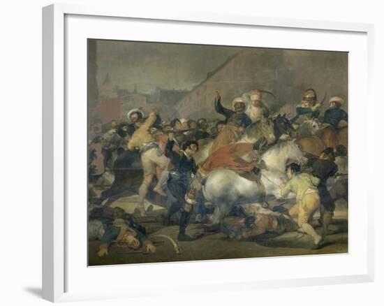 Second of May, 1808-Francisco de Goya-Framed Giclee Print