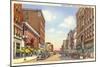 Second Street, Davenport, Iowa-null-Mounted Art Print