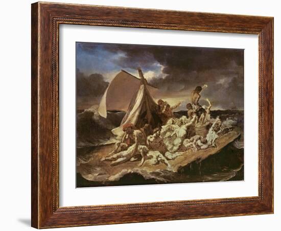 Second Study for the Raft of the Medusa-Théodore Géricault-Framed Giclee Print