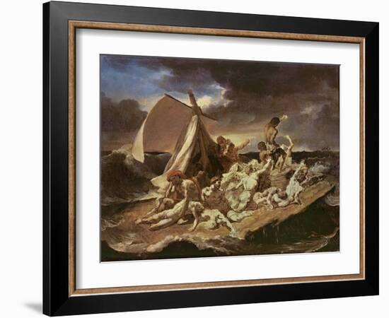 Second Study for the Raft of the Medusa-Théodore Géricault-Framed Giclee Print