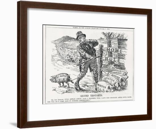 Second Thoughts, 1913-null-Framed Giclee Print