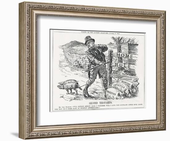 Second Thoughts, 1913--Framed Giclee Print