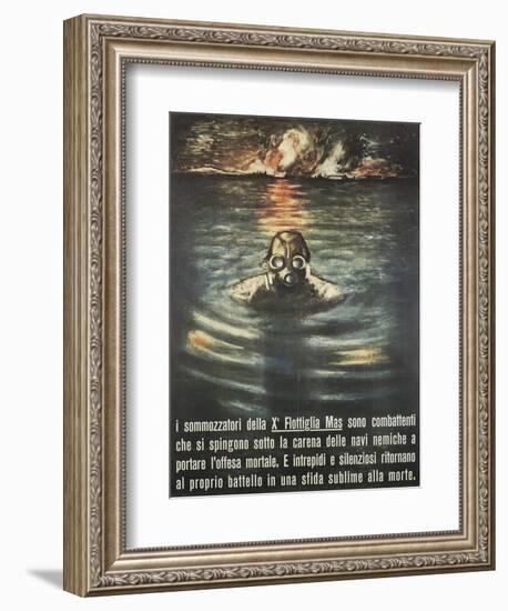 Second World War - Propaganda Poster-null-Framed Giclee Print