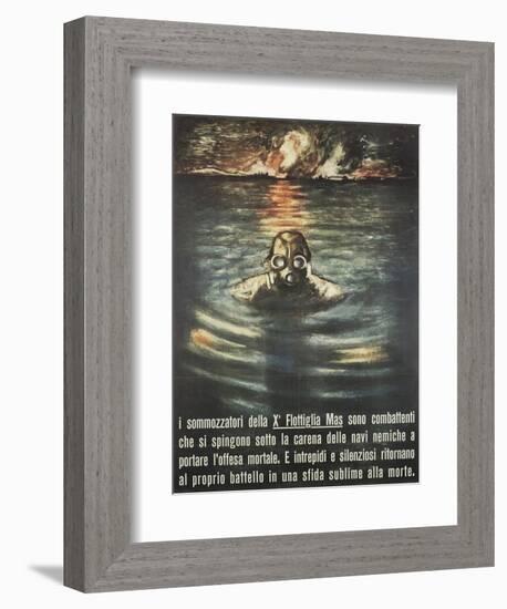 Second World War - Propaganda Poster-null-Framed Giclee Print