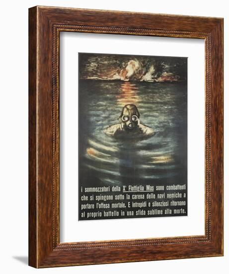 Second World War - Propaganda Poster-null-Framed Giclee Print