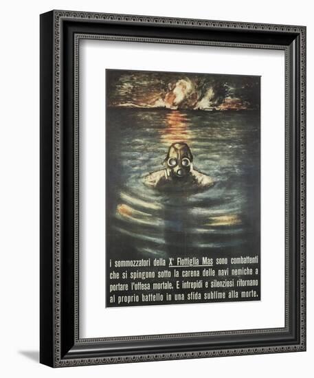 Second World War - Propaganda Poster-null-Framed Giclee Print