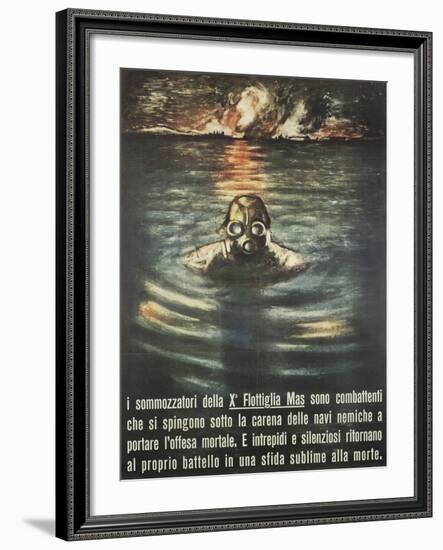 Second World War - Propaganda Poster-null-Framed Giclee Print