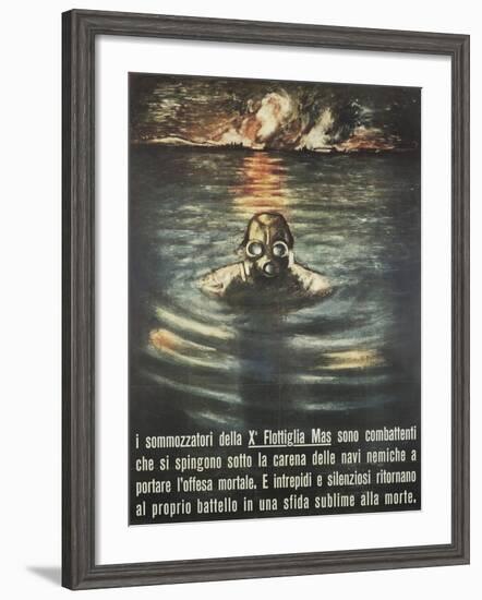 Second World War - Propaganda Poster-null-Framed Giclee Print