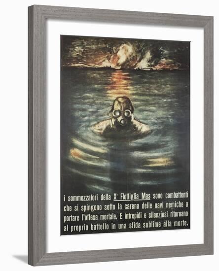 Second World War - Propaganda Poster-null-Framed Giclee Print