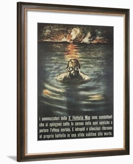 Second World War - Propaganda Poster-null-Framed Giclee Print