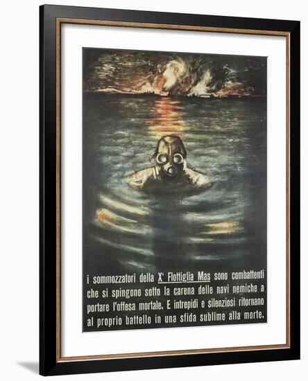 Second World War - Propaganda Poster-null-Framed Giclee Print