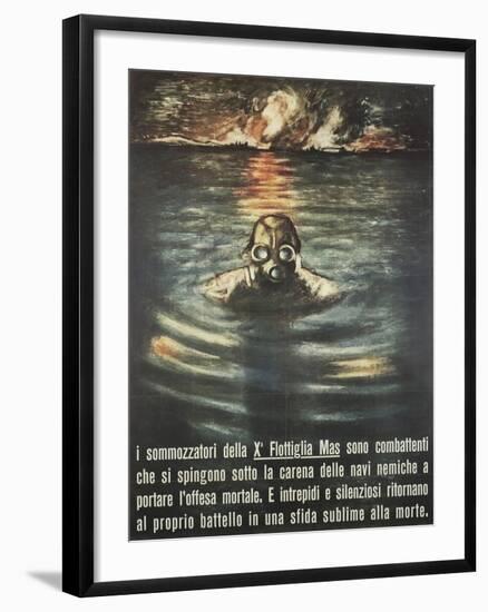 Second World War - Propaganda Poster-null-Framed Giclee Print