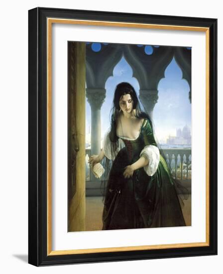 Secret Accusation, 1847-1848-Francesco Hayez-Framed Giclee Print