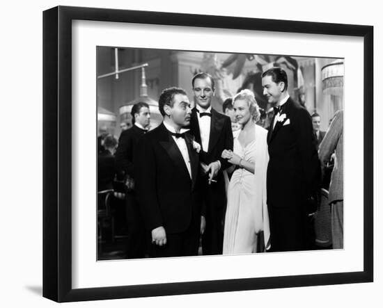 SECRET AGENT, 1936 directed by ALFRED HITCHCOCK Peter Lorre, Robert Young, Madeleine Carroll and Jo-null-Framed Photo