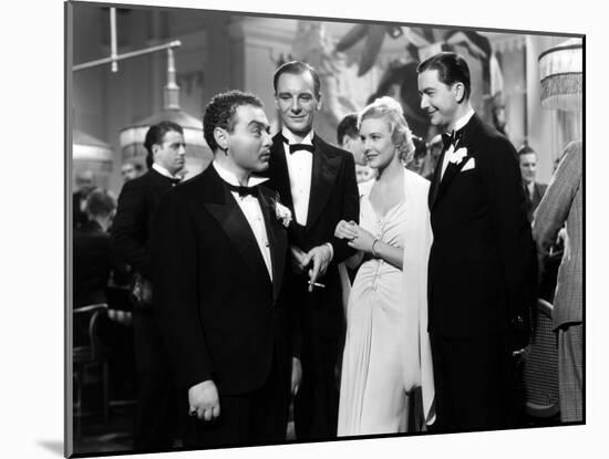 SECRET AGENT, 1936 directed by ALFRED HITCHCOCK Peter Lorre, Robert Young, Madeleine Carroll and Jo-null-Mounted Photo