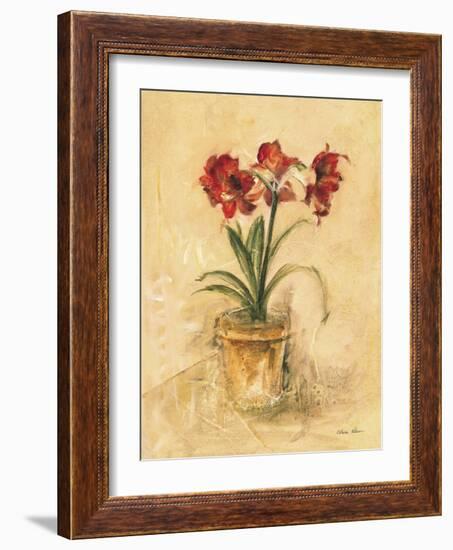 Secret Amaryllis II-Cheri Blum-Framed Art Print