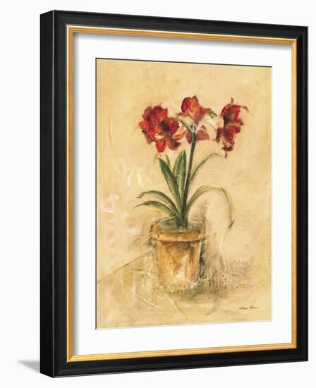 Secret Amaryllis II-Cheri Blum-Framed Art Print