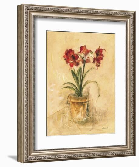 Secret Amaryllis II-Cheri Blum-Framed Premium Giclee Print