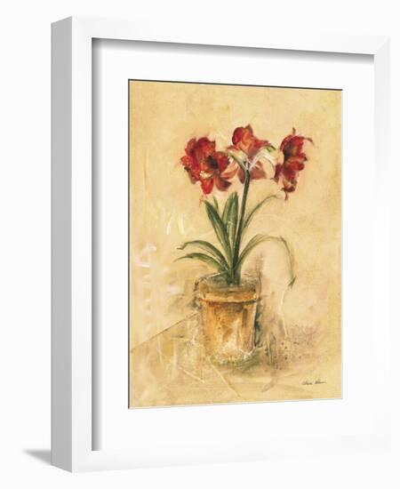 Secret Amaryllis II-Cheri Blum-Framed Premium Giclee Print
