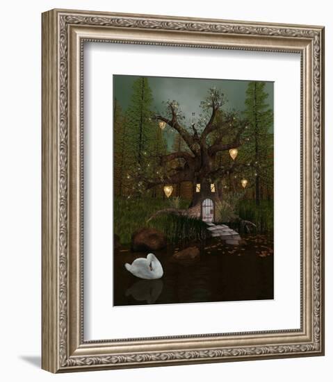 Secret Fantasy House-null-Framed Premium Giclee Print