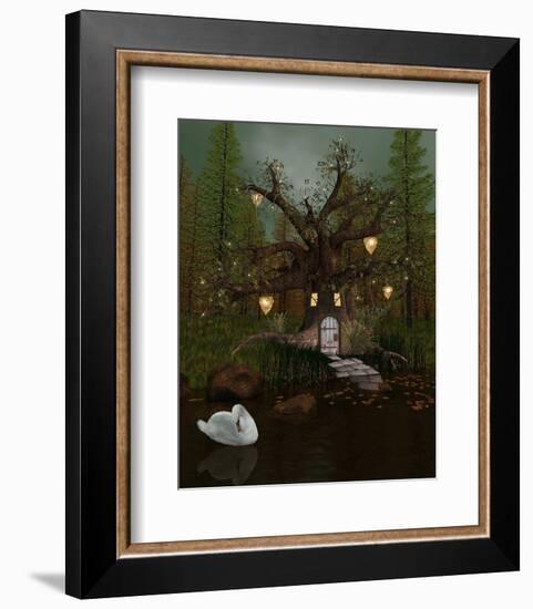 Secret Fantasy House-null-Framed Premium Giclee Print