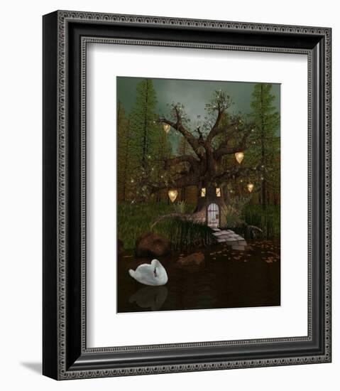 Secret Fantasy House-null-Framed Premium Giclee Print